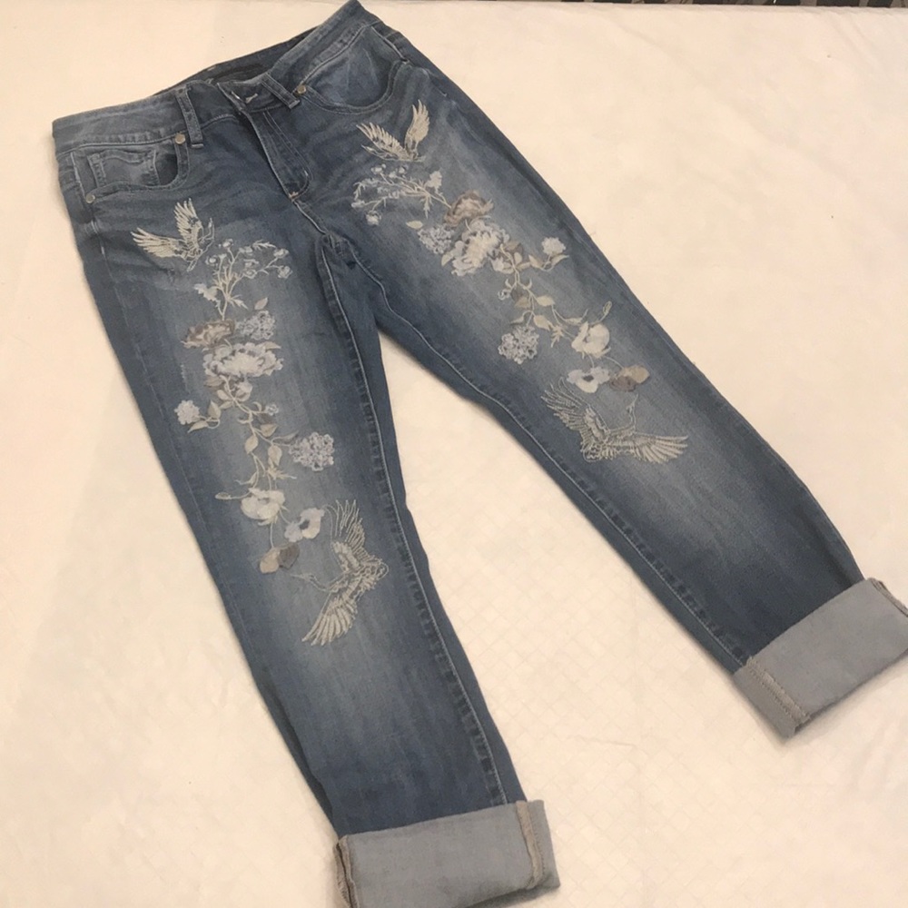 Seven7 embroidered jeans